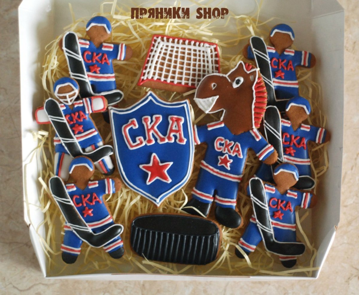 Пряники тренеру по хоккею