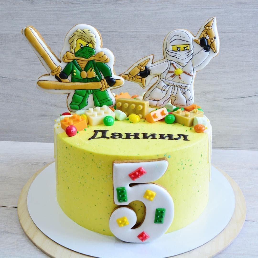 Торт LEGO Ниндзяго