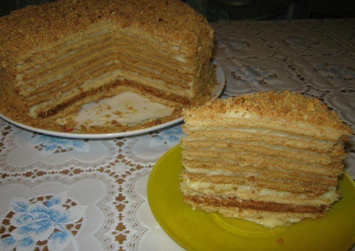 Самый вкусный Рыжик торт