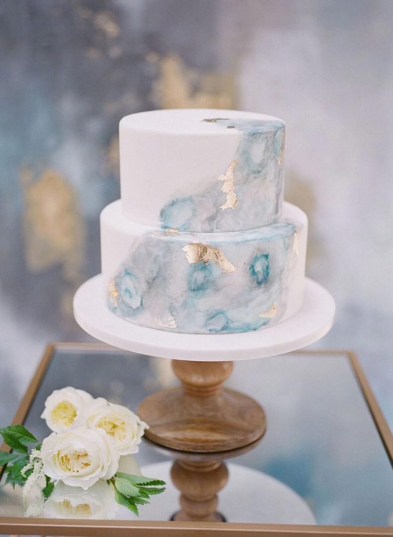 Торт на агатовую свадьбу