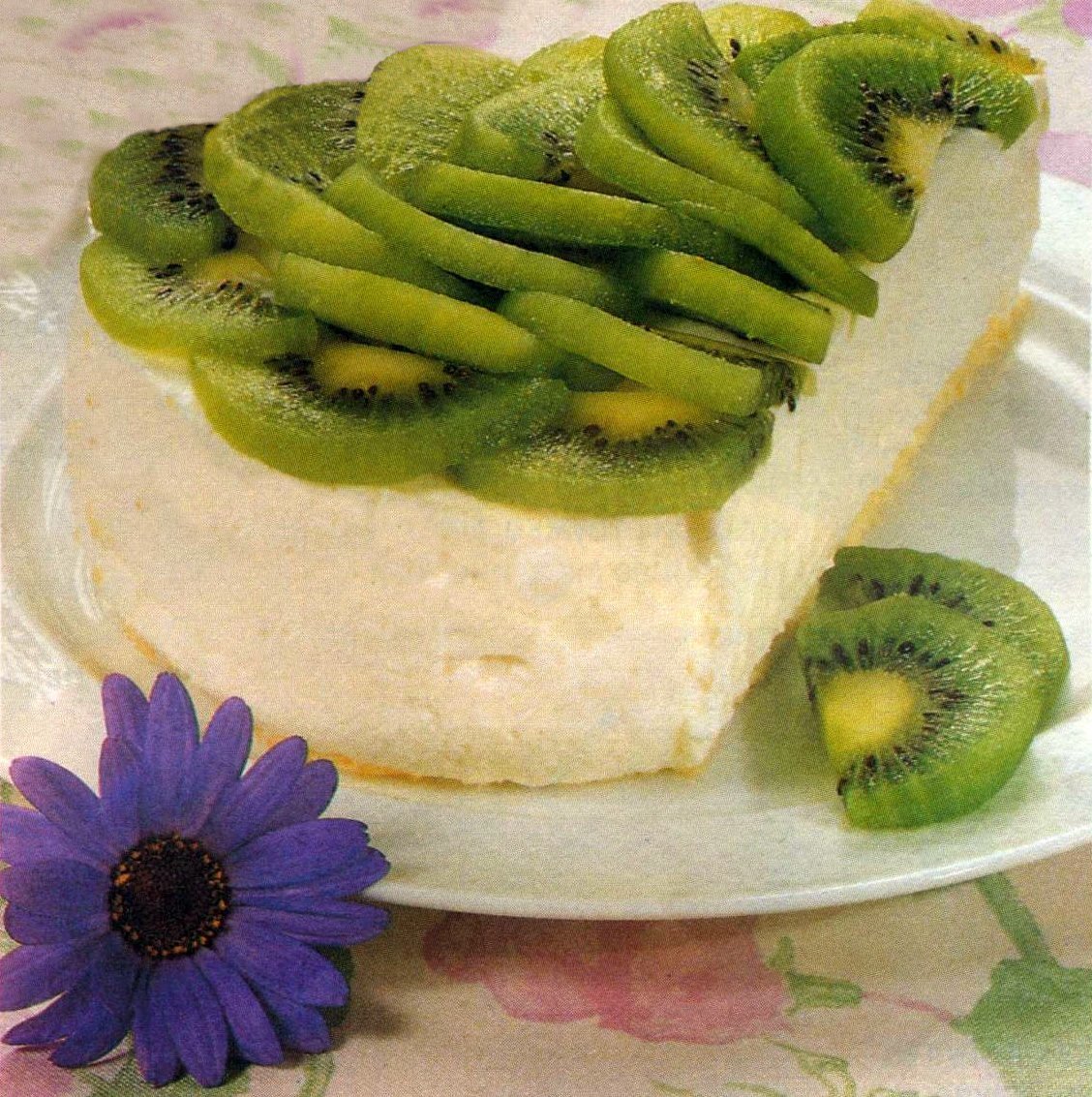 Торт с киви и бананом