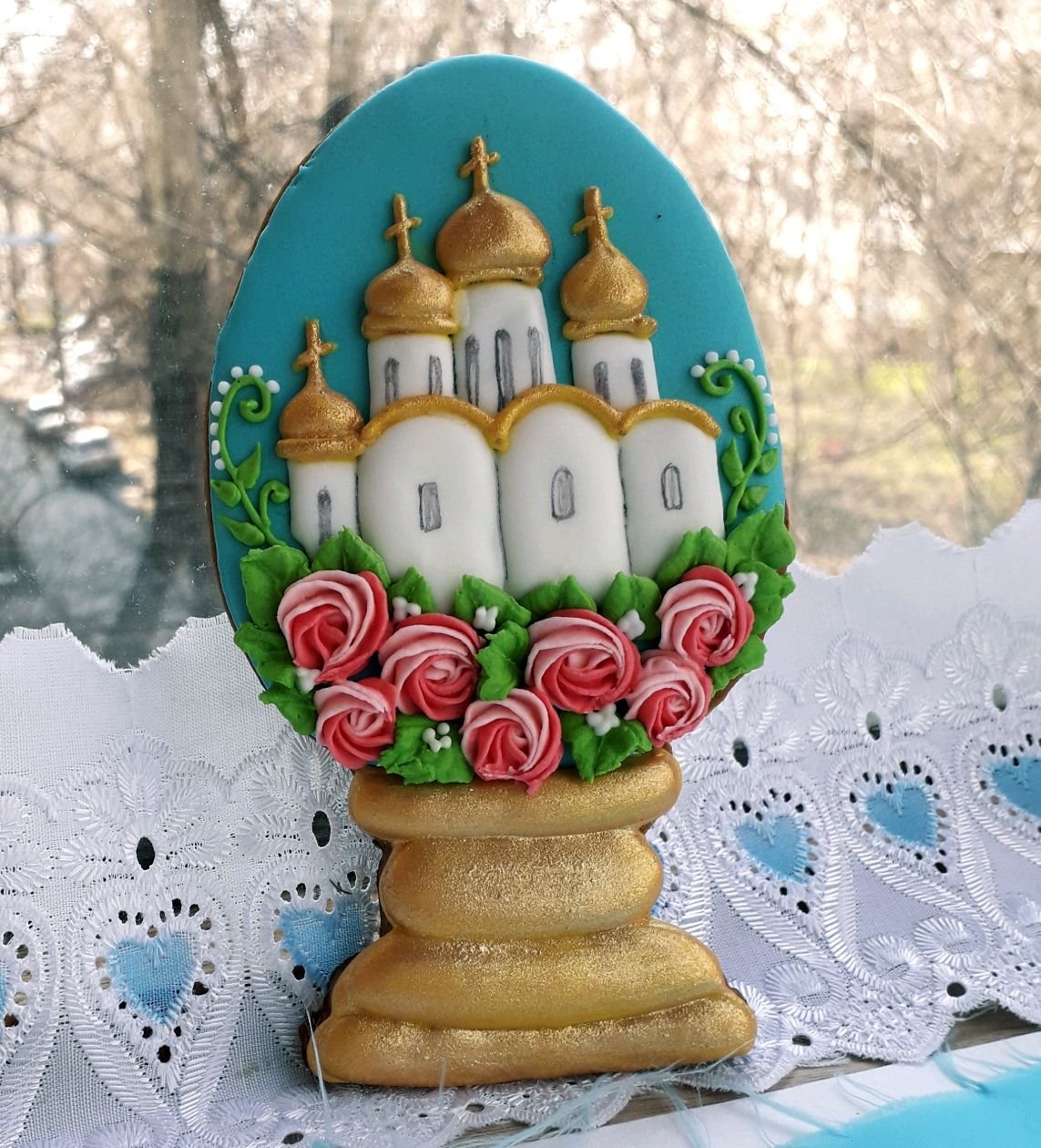 Пряник яйцо пасхальное