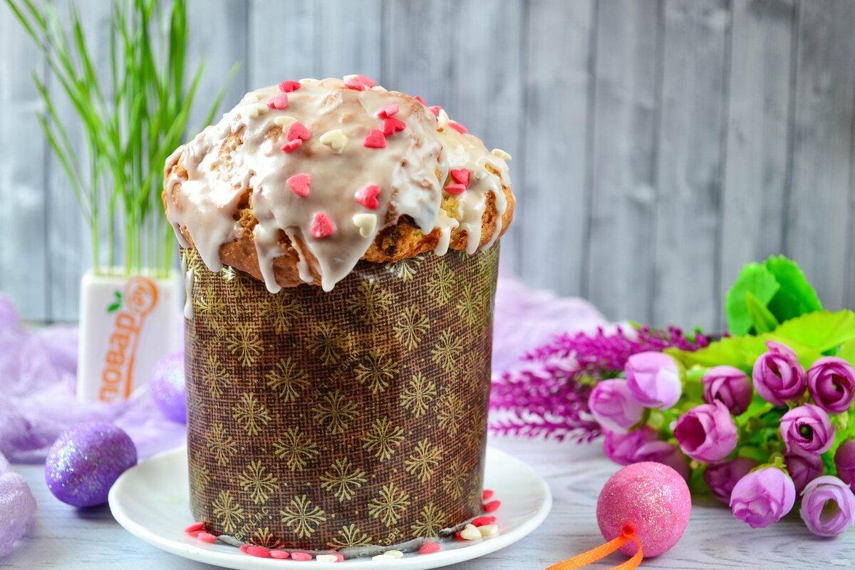 Бездрожжевые куличи на Пасху