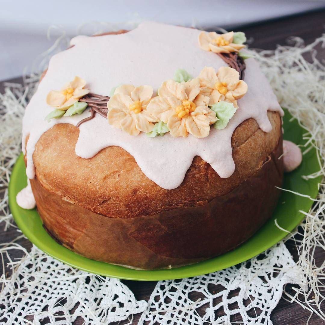 Цветы для украшения кулича