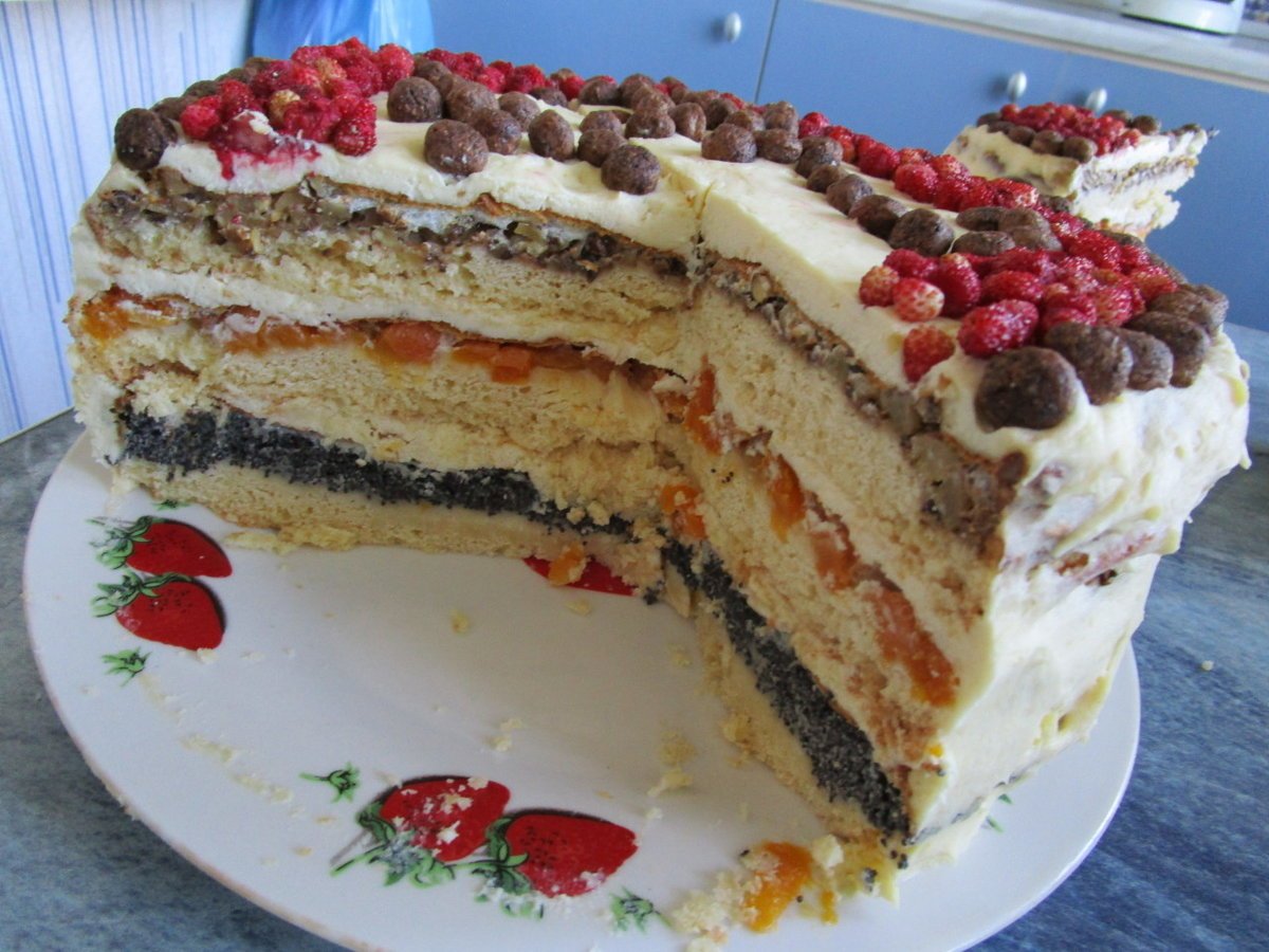 Торт Дамский каприз Скоморохи