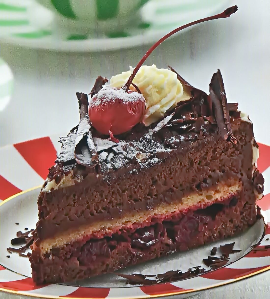 Торт "чёрный лес" (Black Forest Cake)