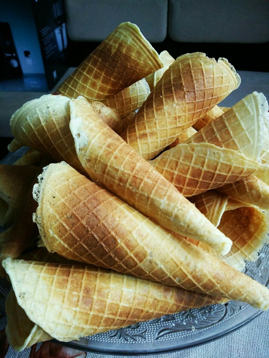 Венские вафли со сгущенкой