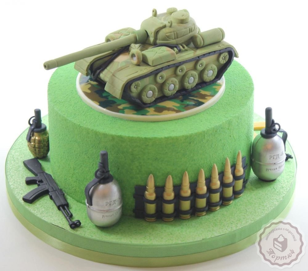Торт с танками World of Tanks
