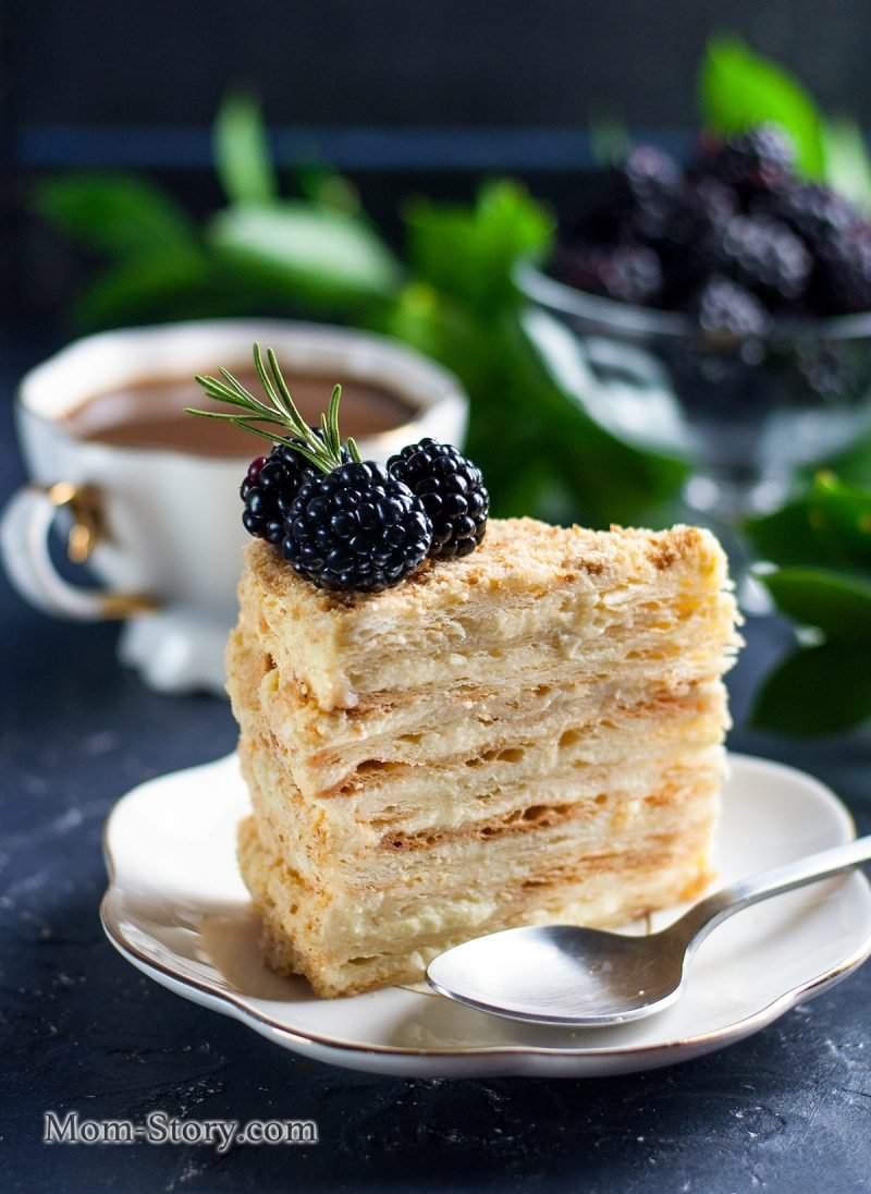 Шоколадный торт с заварным кремом