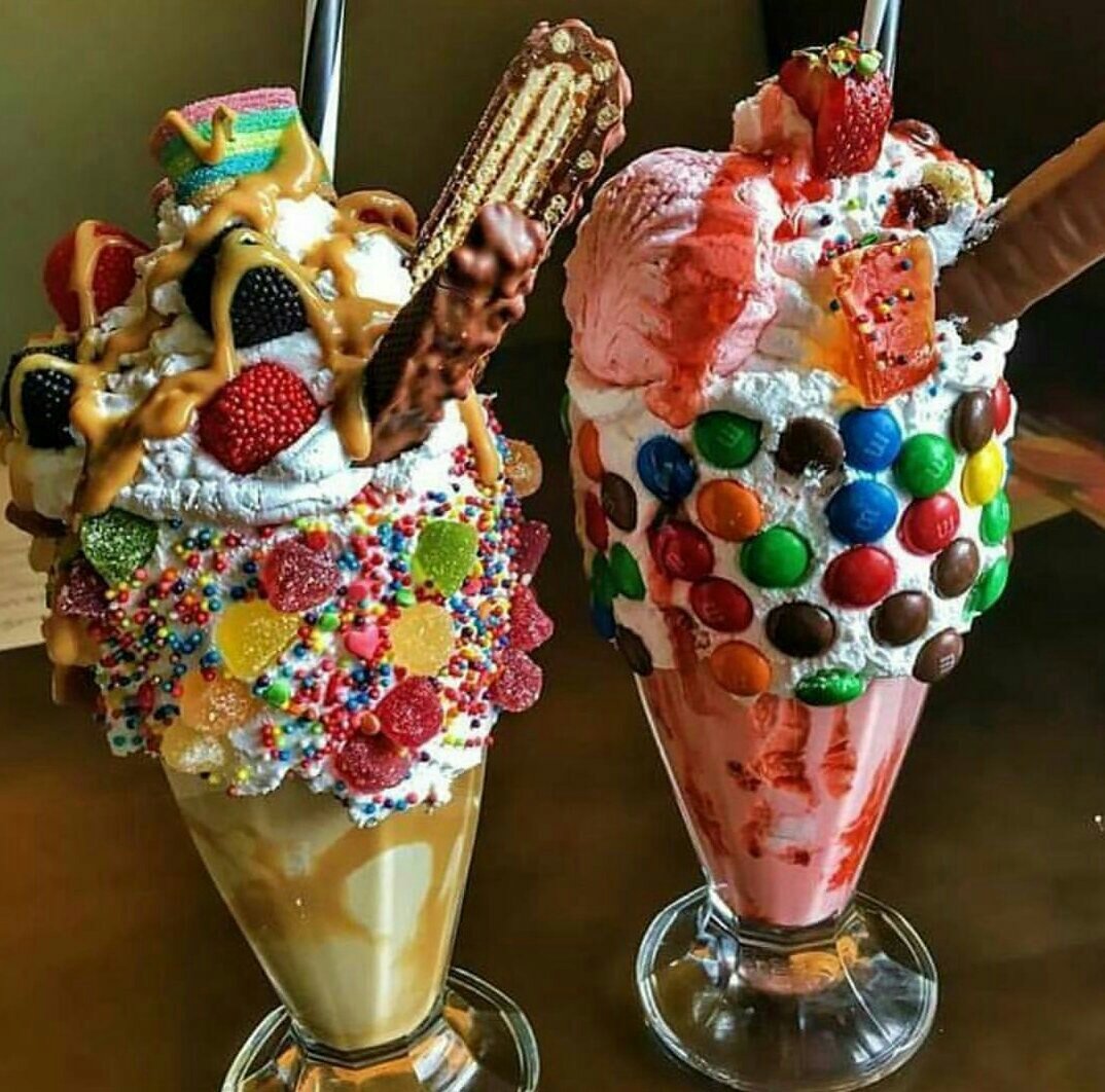 Красивое мороженое