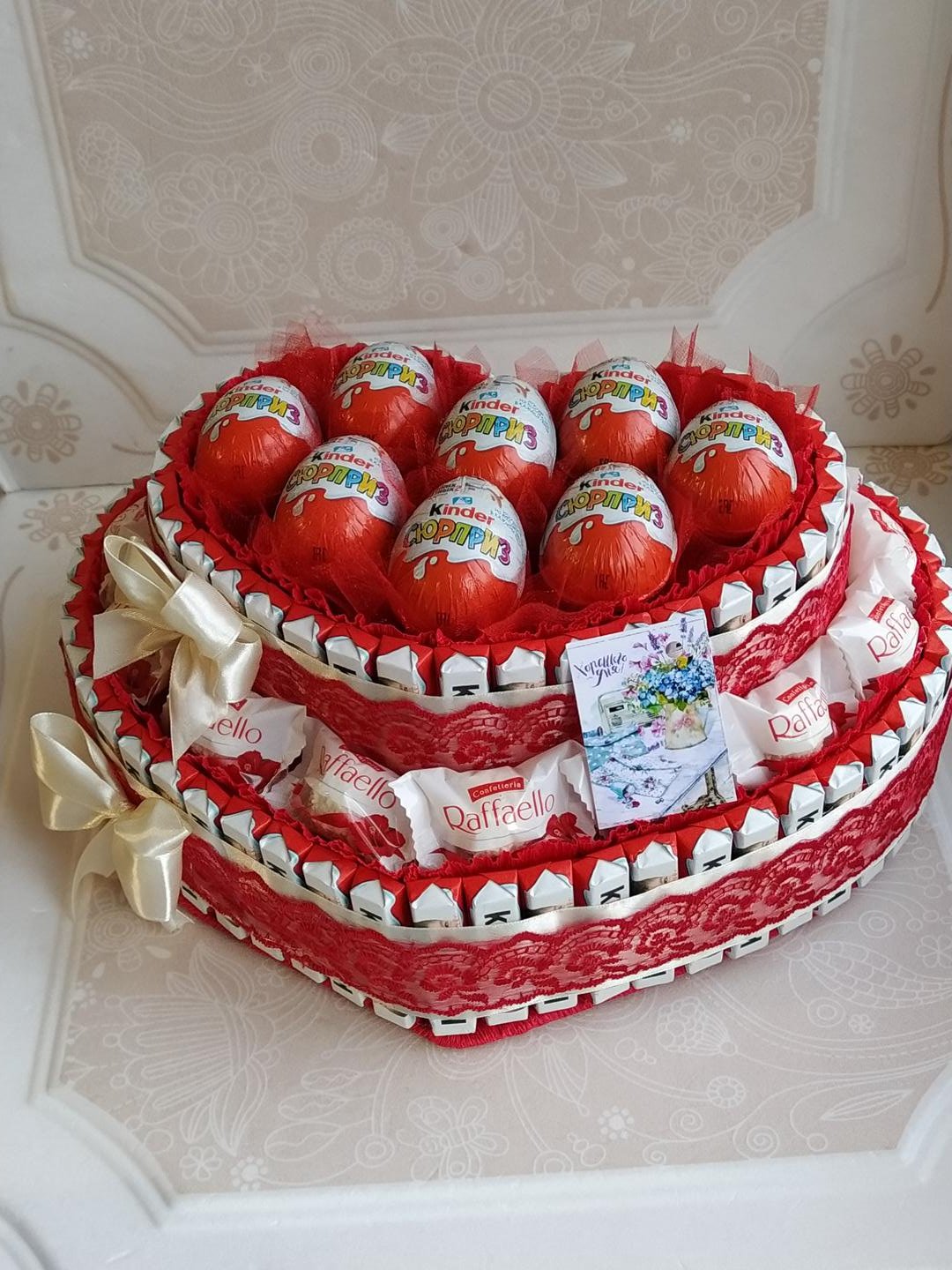 Торт из киндеров