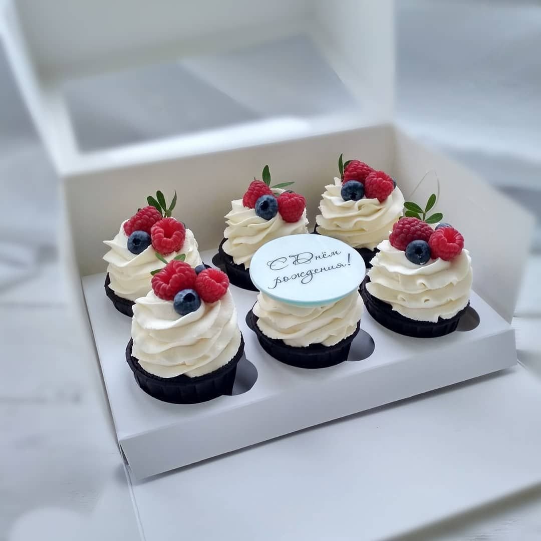 Капкейки праздничные