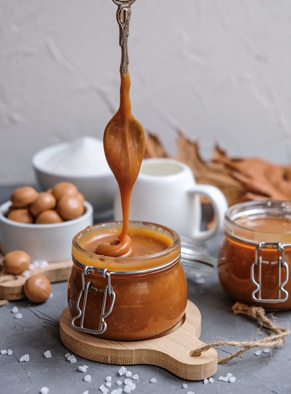 Домашняя соленая карамель