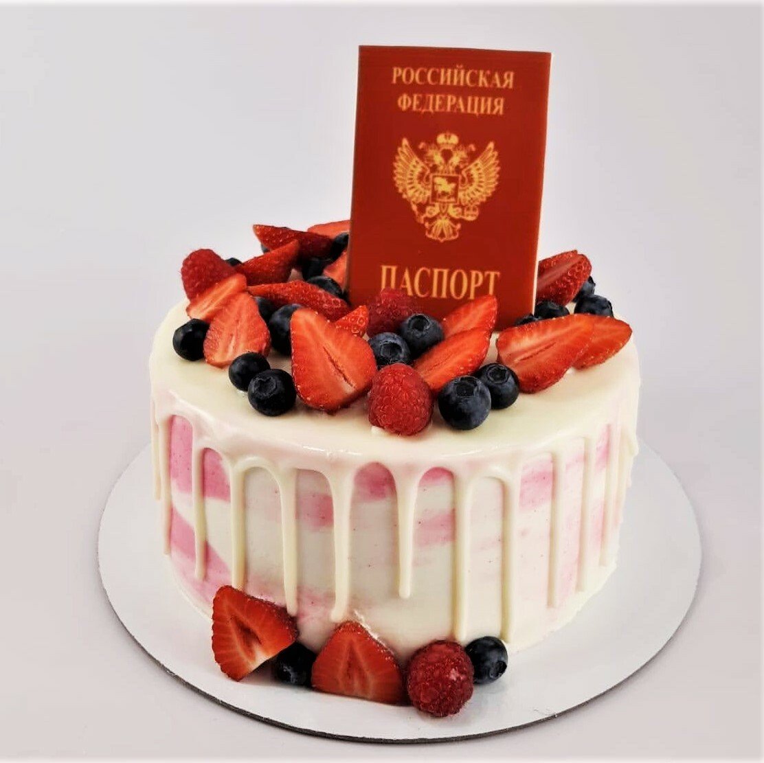 Торт с паспортом