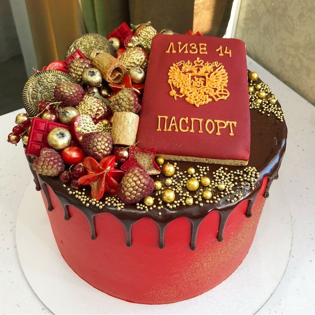 Торт с паспортом