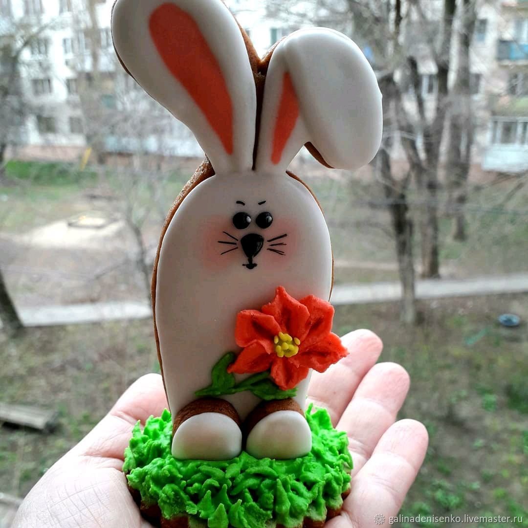Печенье на Пасху с глазурью