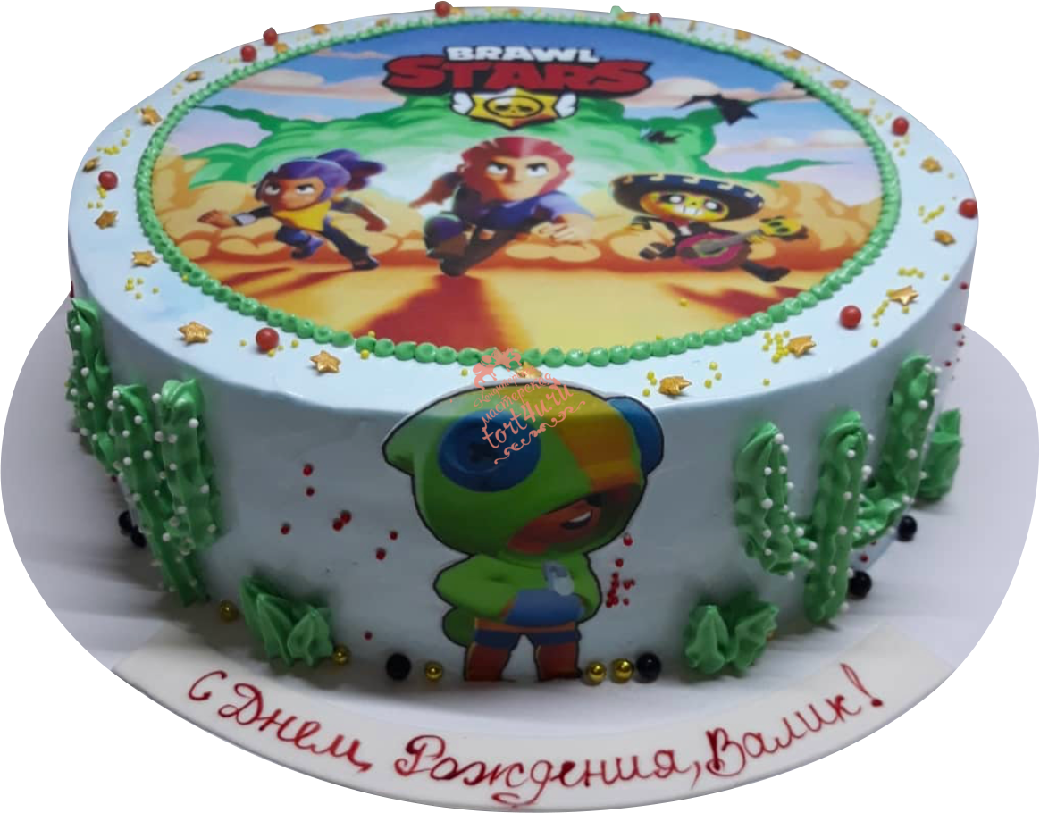 Торт Браво старс на день рождения