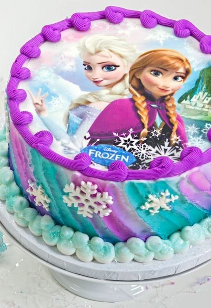 Торт принцесса Эльза