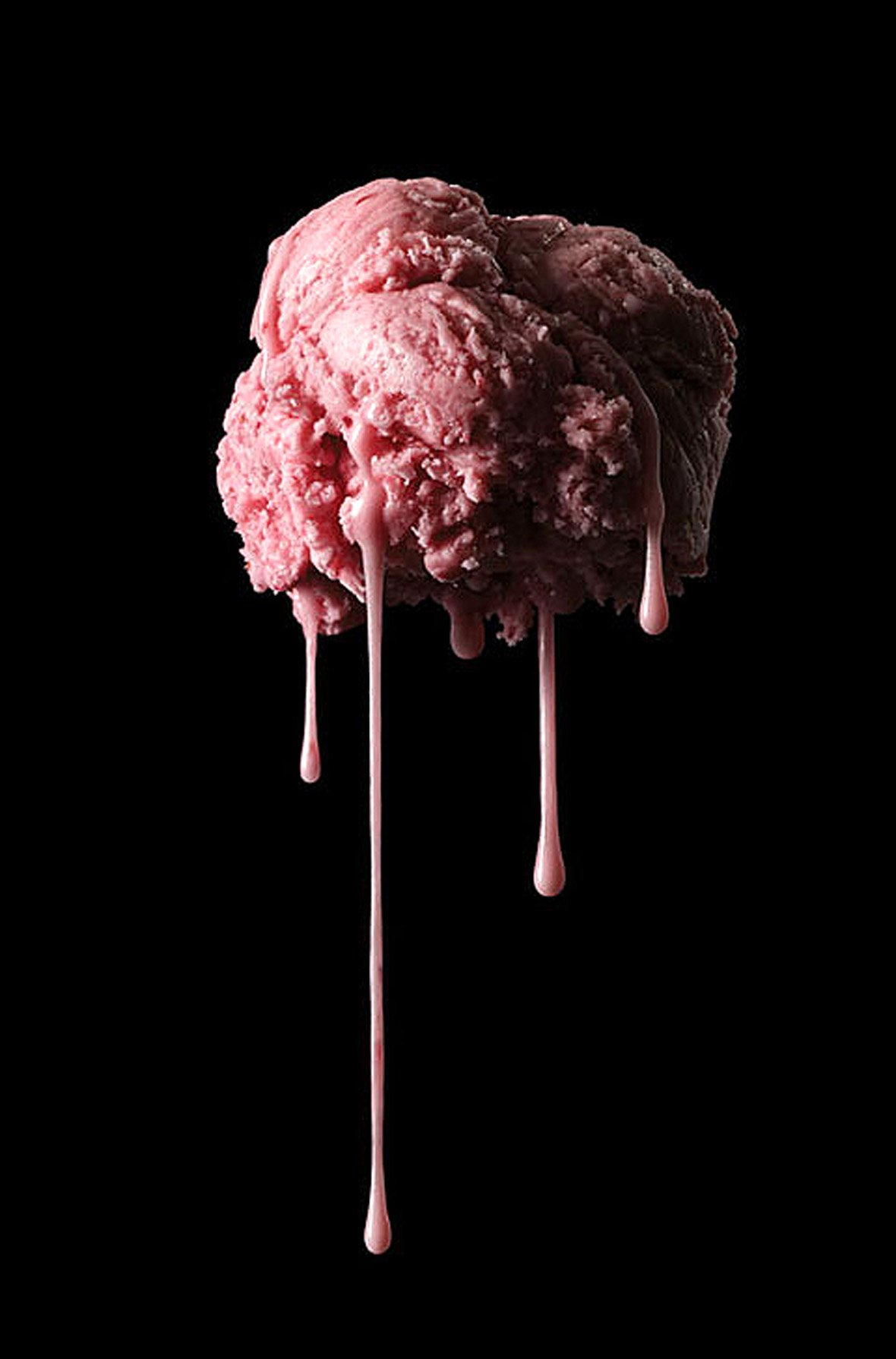 Ice Cream melting over your hands