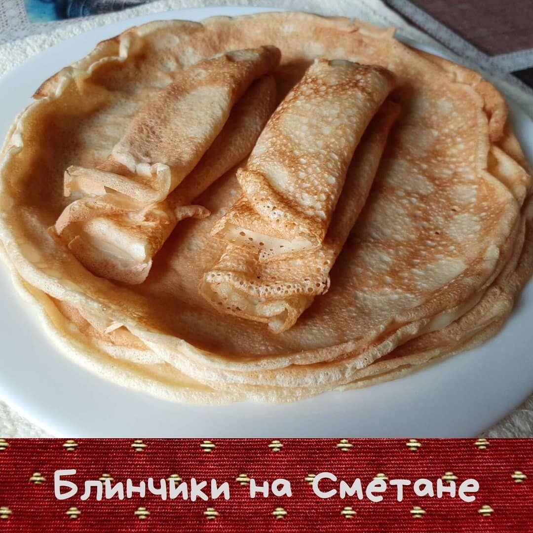 Фуд съемка блины