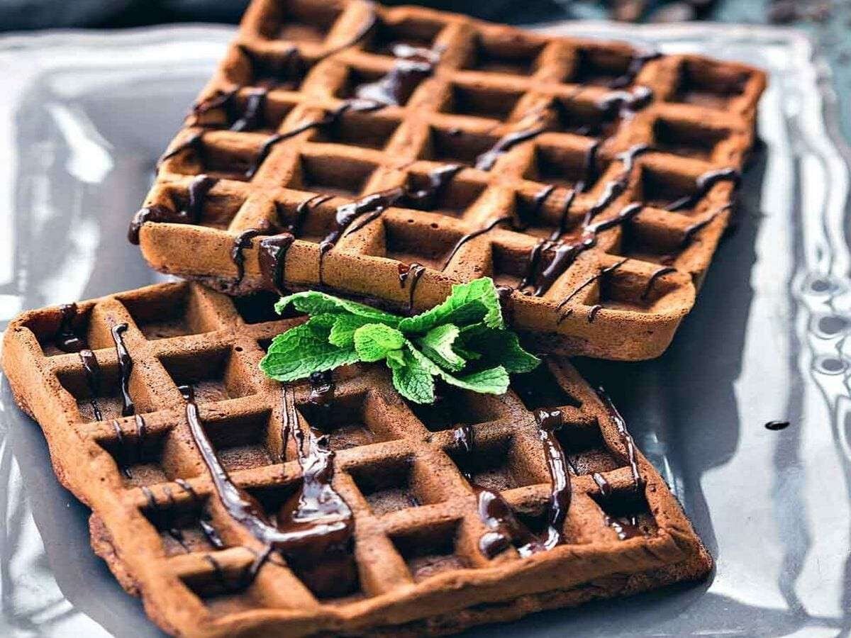 Вафли с медом