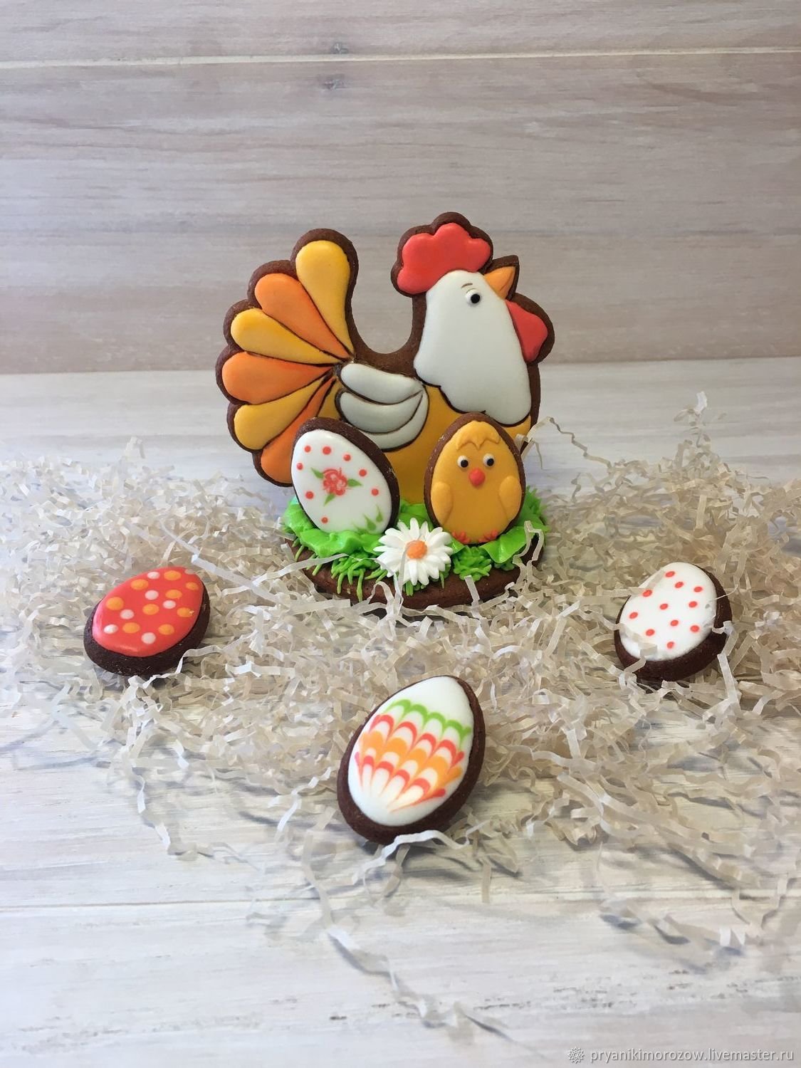 Вырубки курицы к Пасхе