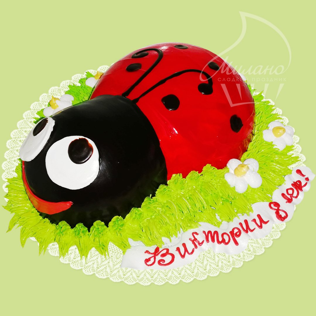 Мягкая игрушка Божья коровка