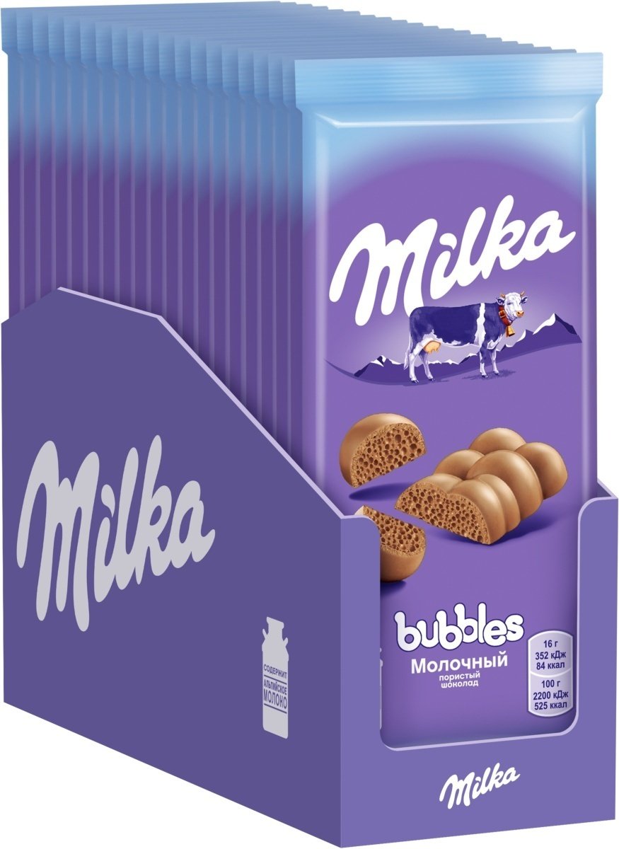 Милка шоколад много
