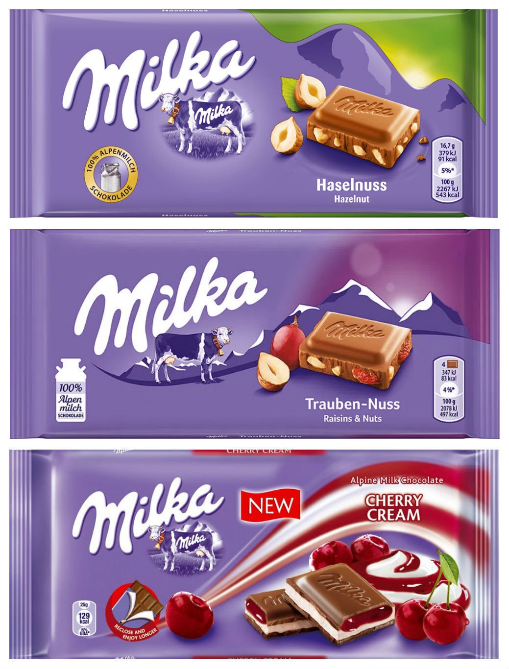Милка много
