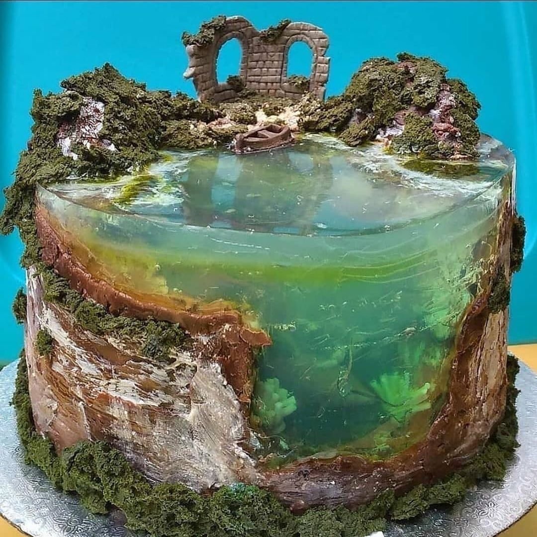 Торт море