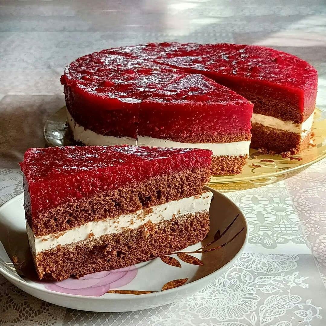 Очень вкусный и нежный тортик