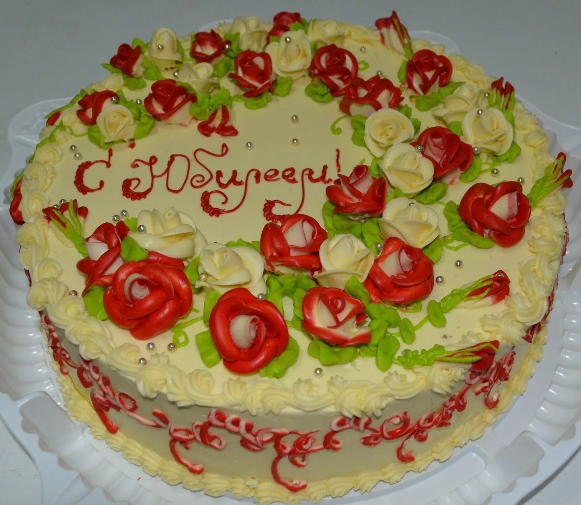 Корпоративный торт с логотипом