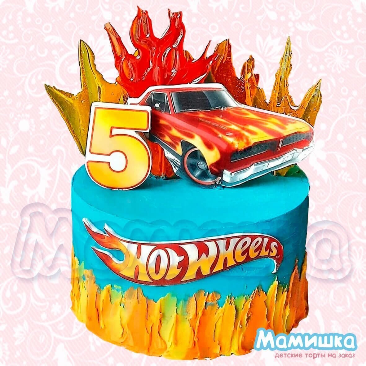Торт hot Wheels