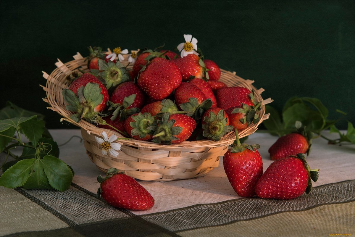 Корзиночки с клубникой