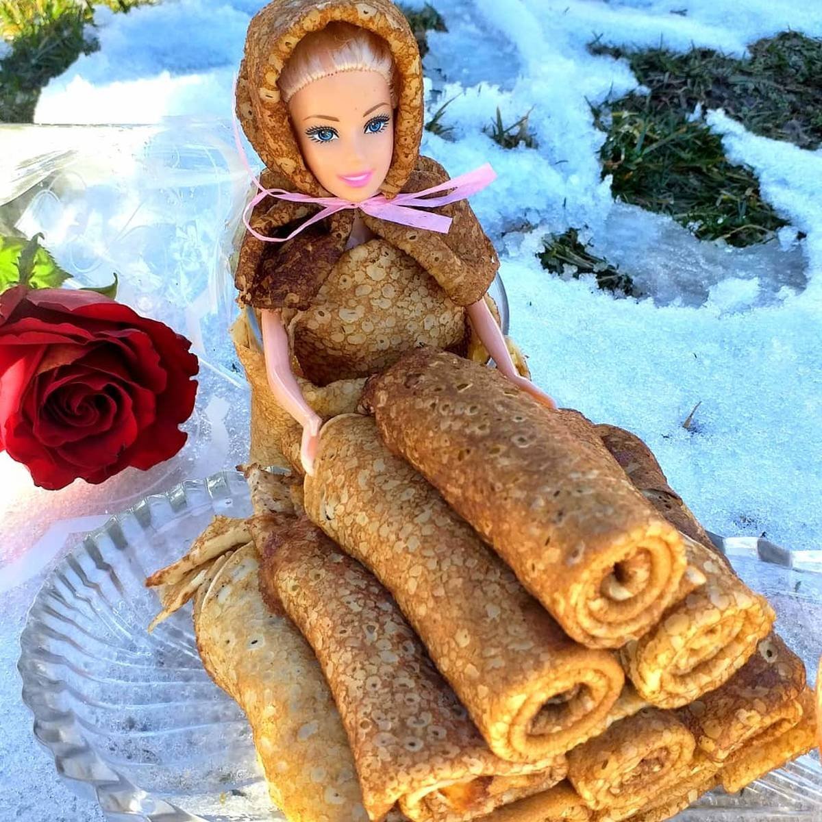 Масленица блюда в ресторане
