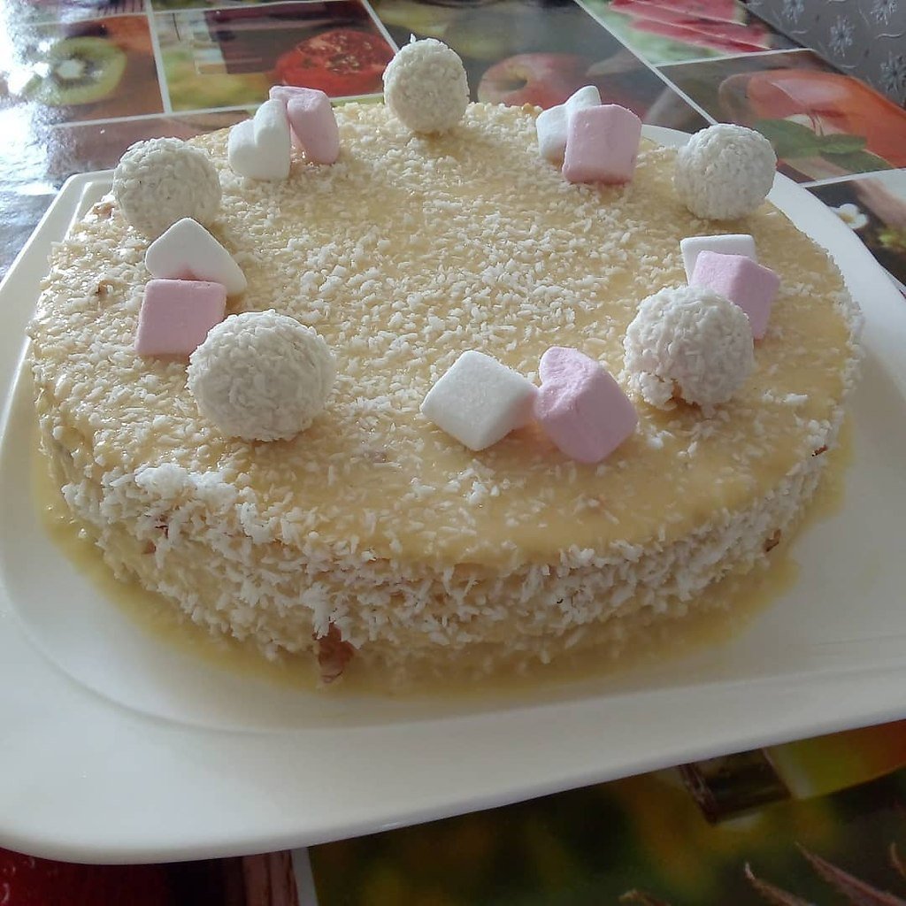 Торт Raffaello