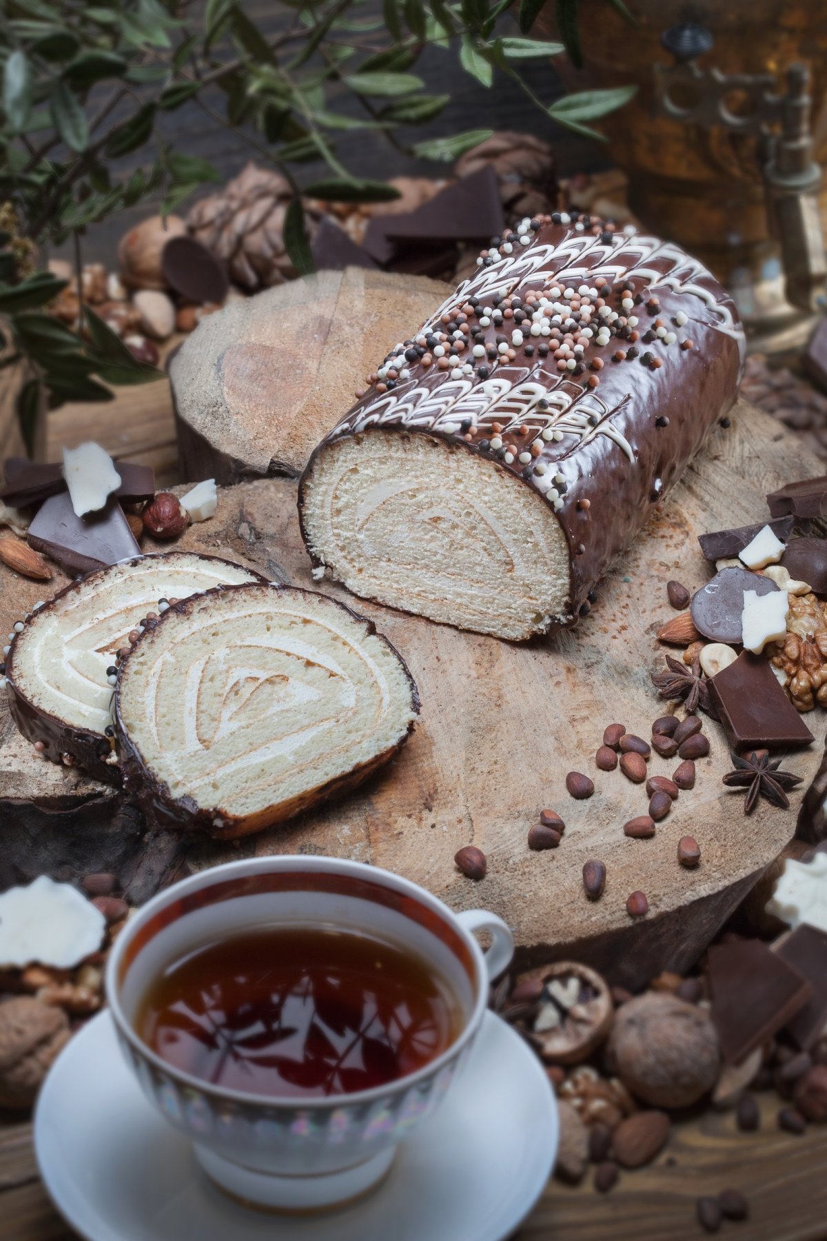 Торт царица ночи