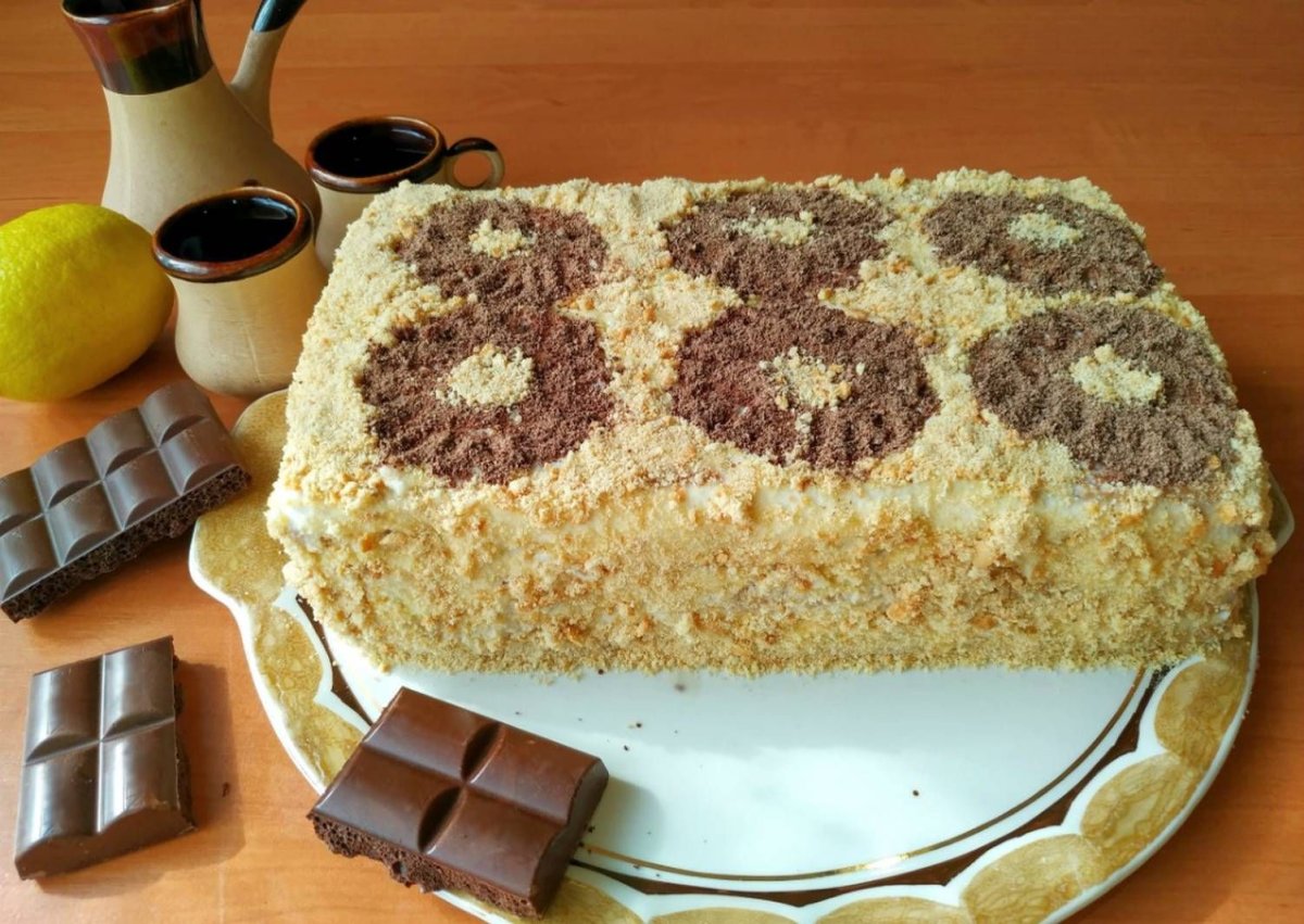 Торт лёгкий и вкусный