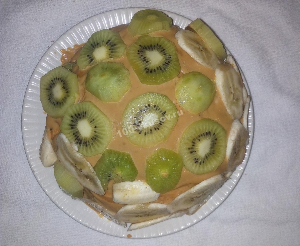 Йогуртовый торт с киви