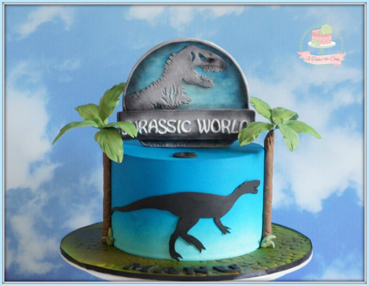 Торт лего Юрский период