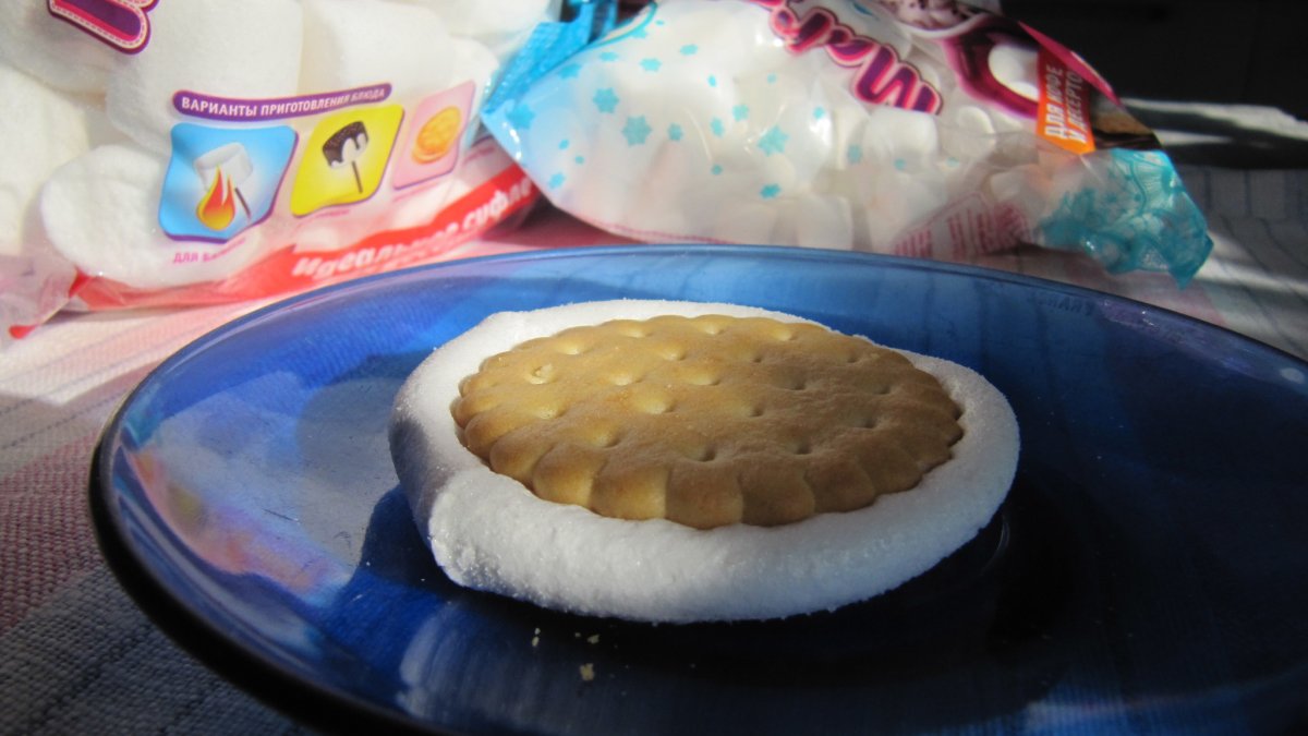 Wagon Wheels печенье в микроволновке