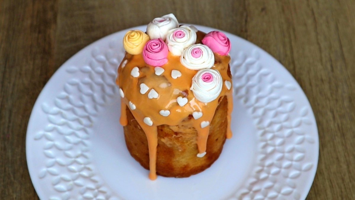 Украшение пасхальных куличей