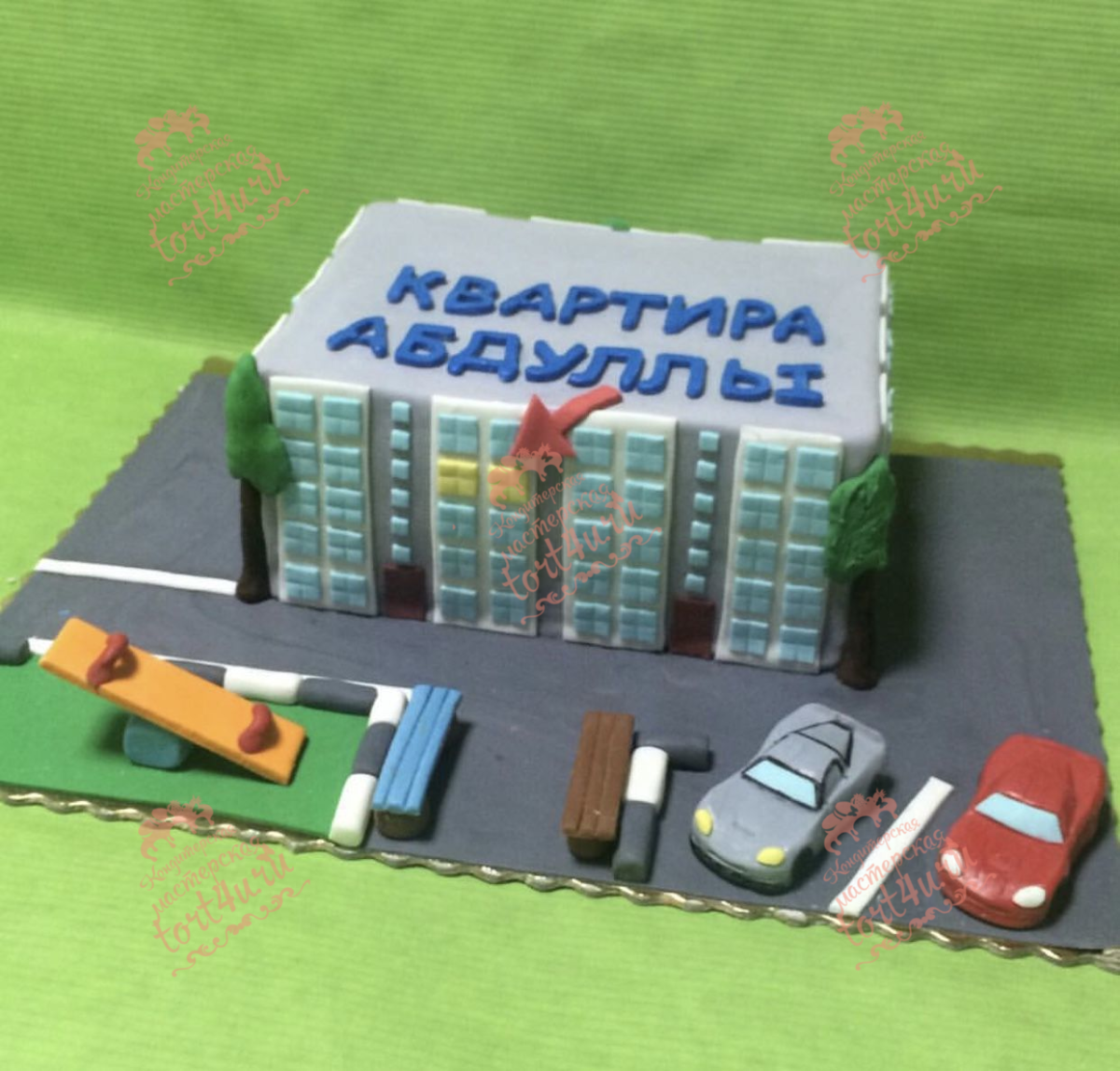 Торт дверь на новоселье