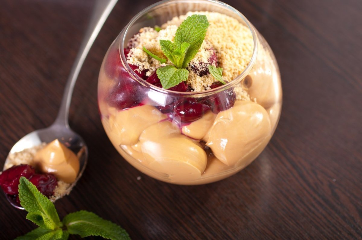 Golden Opulence Sundae