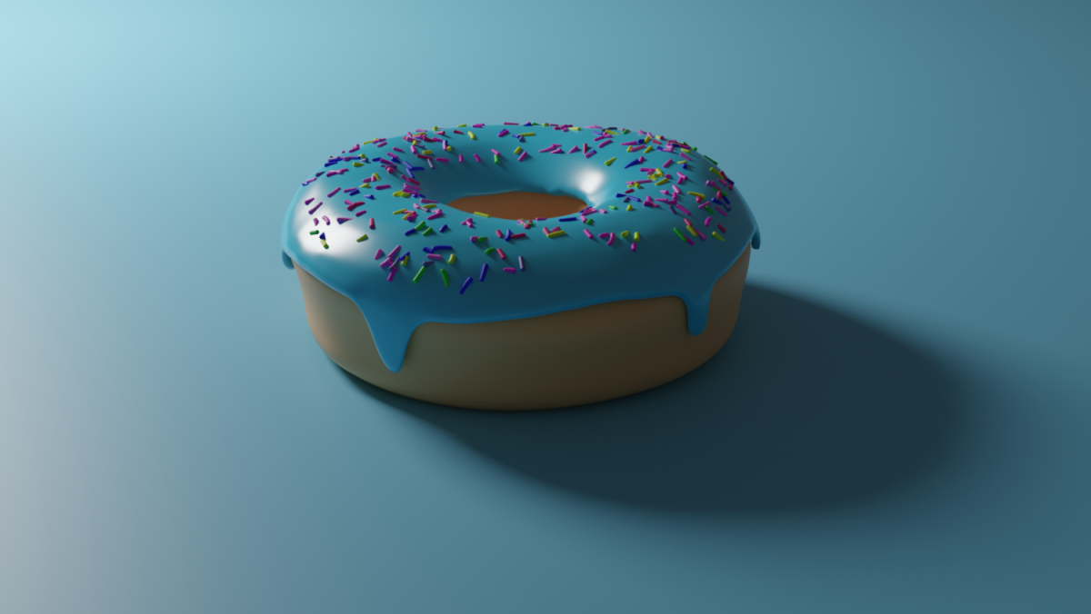 Space Doughnut cookie
