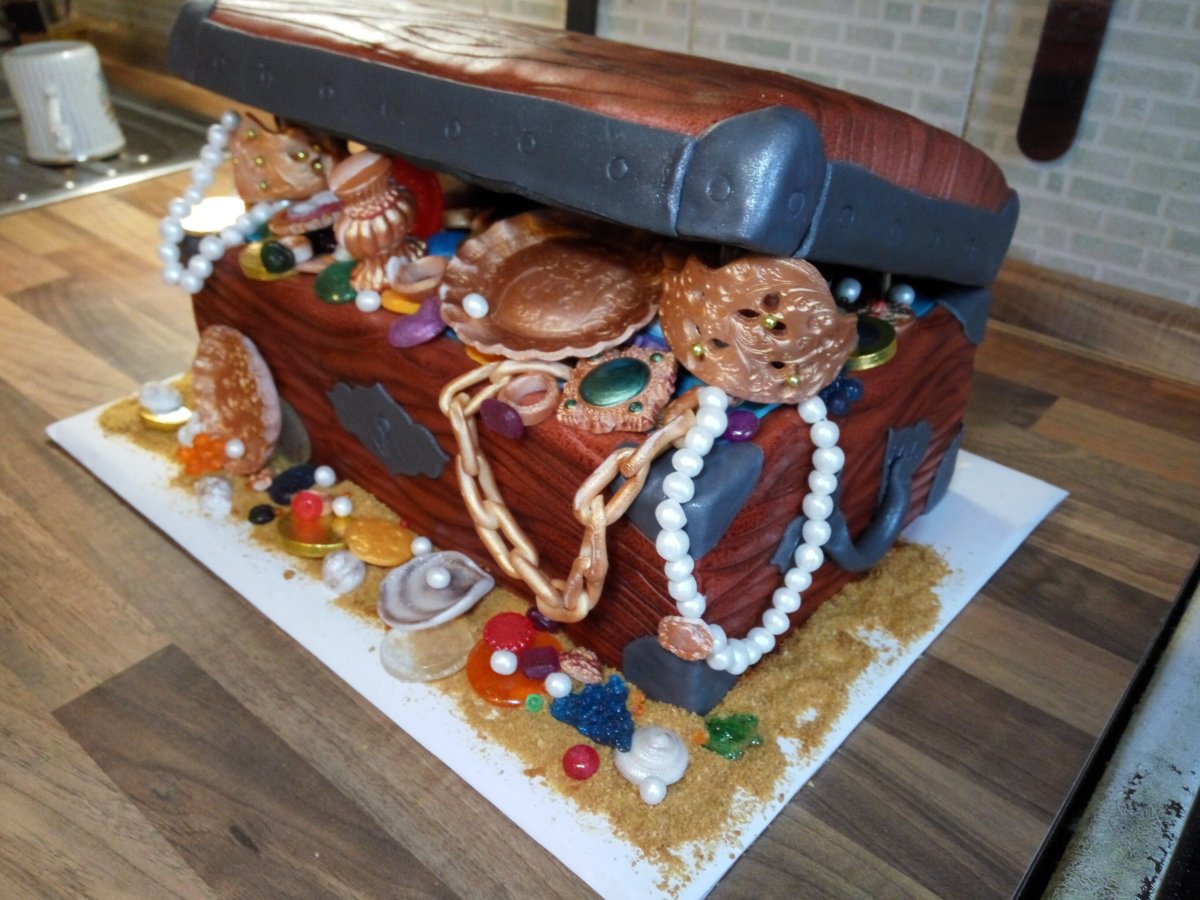 Подарок сундук с сокровищами
