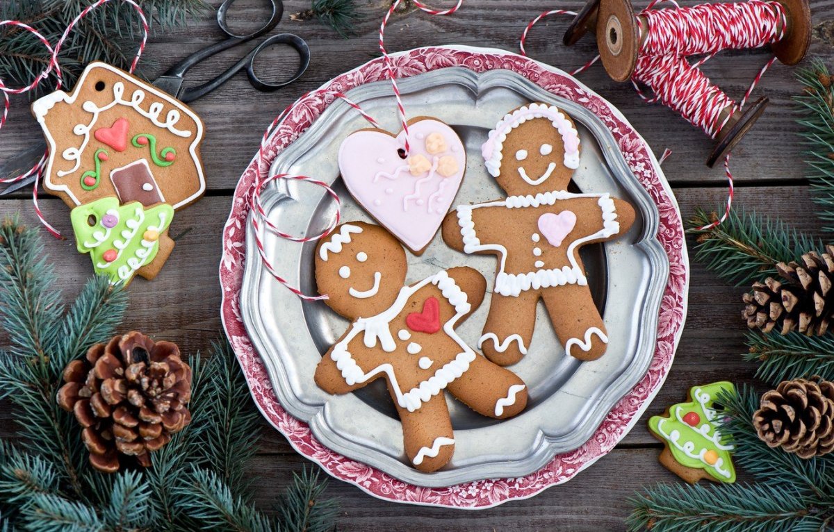 Рождественские Lebkuchen в Германии