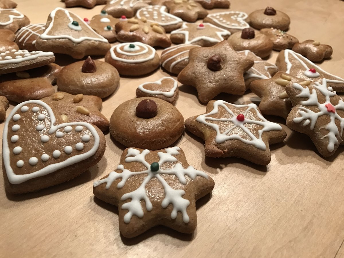 Новогоднее печенье
