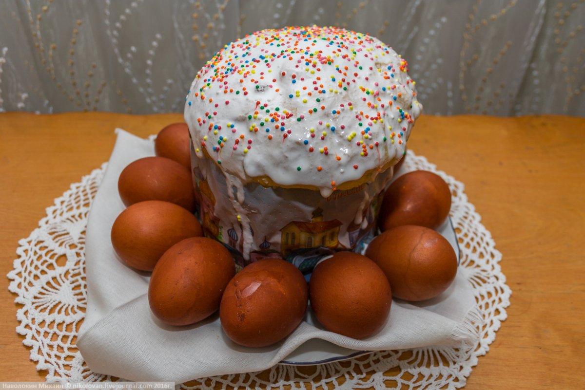 Куличи в Дании