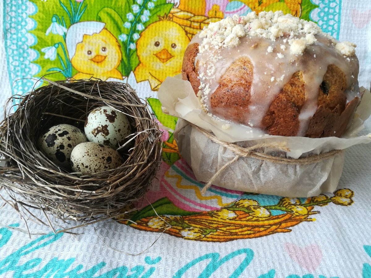 Счастливой Пасхи куличи